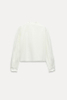 Custom Wholesale Cotton Embroidery Hallow out Shirt