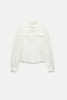 Custom Wholesale Cotton Embroidery Hallow out Shirt