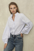Wholesale Customized Women's Cotton Embroidery Shirt
