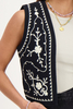 Wholesale Custom Cotton Vest with embroidery