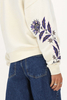 Wholesale Custom Off-Shoulder Oversized Sweatshirt with Embroidery
