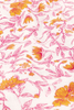 Custom Wholesale Blouse with pink floral print and embroidery