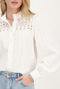 Custom Wholesale Cotton Jacquard Shirt with Flower Tape