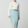 Women's Floral Print Collar Shirt