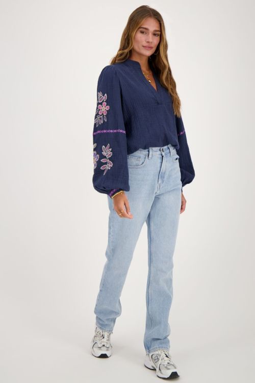 Wholesale Custom Blouse with Embroidery