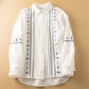 Wholesale Customized Geometric Pattern Embroidered Blouse