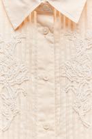 Custom Wholesale Casual Shirt with Beaded Chest