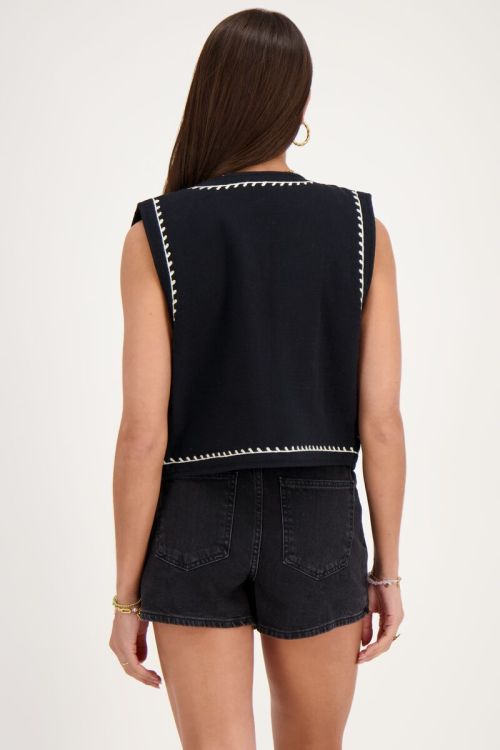Wholesale Custom Cotton Vest with embroidery